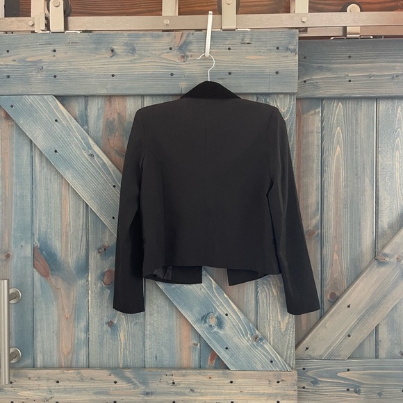 Walter Baker Black Hunter Rhinestone Suit Jacket Blazer Size Small - Picture 8 of 8